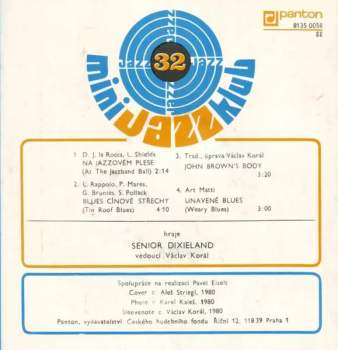 Senior Dixieland: Mini Jazz Klub 32