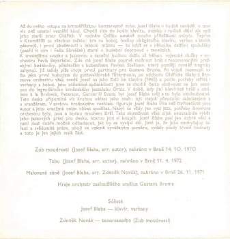 Gustav Brom Orchestra: Mini Jazz Klub 3 (Josef Blaha — In Memoriam)