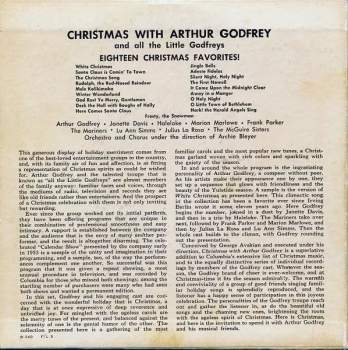 Arthur Godfrey: Christmas With Arthur Godfrey And All The Little Godfreys