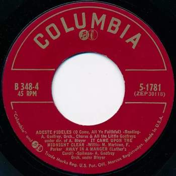 Arthur Godfrey: Christmas With Arthur Godfrey And All The Little Godfreys