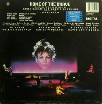 Laurie Anderson: Home Of The Brave