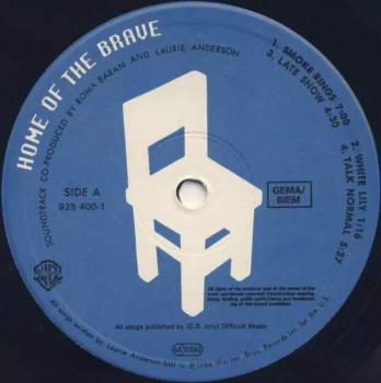 Laurie Anderson: Home Of The Brave