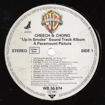 Cheech & Chong: Cheech & Chong "Up In Smoke" Sound Track Album