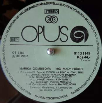 Marika Gombitová: Môj Malý Príbeh