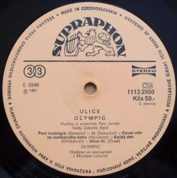 Olympic: Ulice