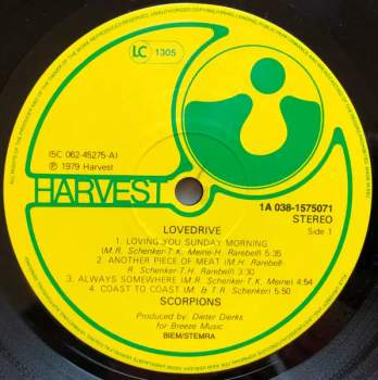 Scorpions: Lovedrive