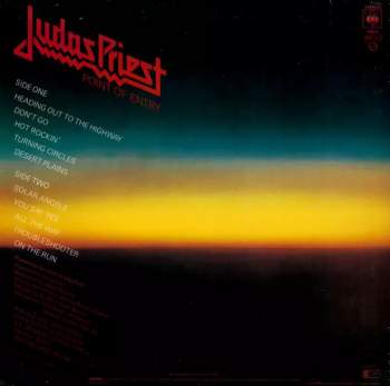 Judas Priest: Point Of Entry