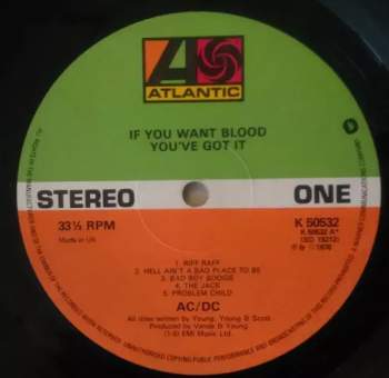 AC/DC: If You Want Blood You've Got It