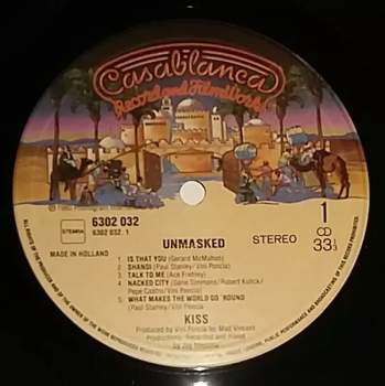 Kiss: Unmasked