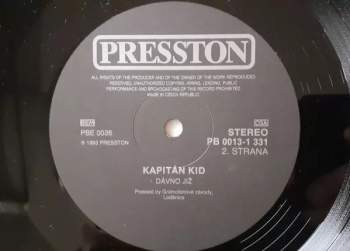 Kapitán Kid: Dávno Již