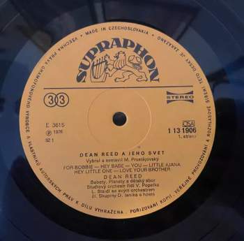 Dean Reed: Dean Reed A Jeho Svět
