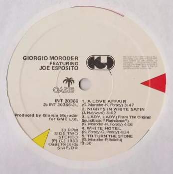 Giorgio Moroder: Solitary Men