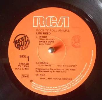 Lou Reed: Rock 'N' Roll Animal