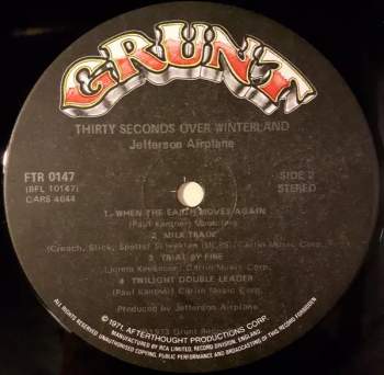 Jefferson Airplane: Thirty Seconds Over Winterland