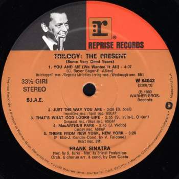 Frank Sinatra: Trilogy: Past, Present & Future