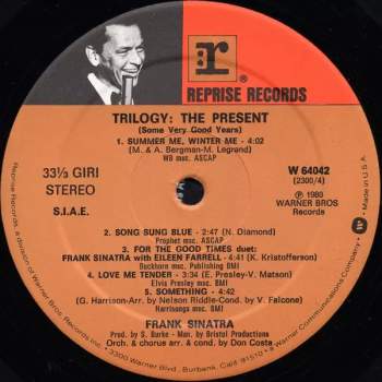 Frank Sinatra: Trilogy: Past, Present & Future