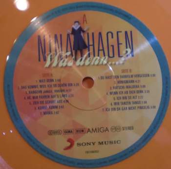 Nina Hagen: Was Denn… ? (The Amiga Recordings) CLR