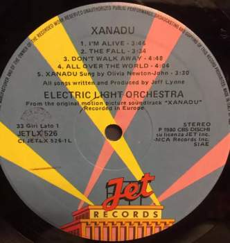 Electric Light Orchestra: Xanadu (From The Original Motion Picture Soundtrack)