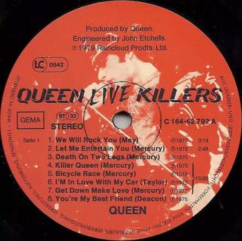 Queen: Live Killers (2xLP)