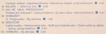 Horňácká Cimbálová Muzika Martina Hrbáče: Zpěvy Hanácka