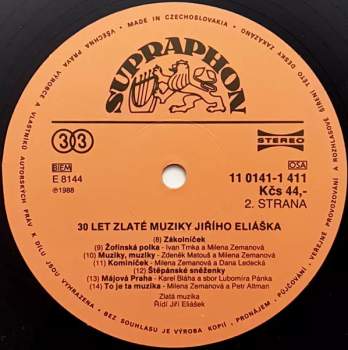 Zlatá Muzika: 30 Let Zlaté Muziky Jiřího Eliáška