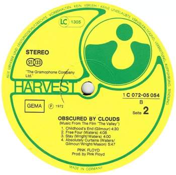 Pink Floyd: Obscured By Clouds