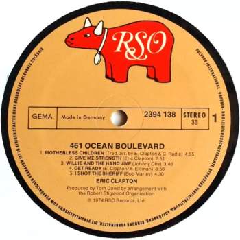 Eric Clapton: 461 Ocean Boulevard