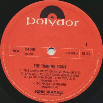 John Mayall: The Turning Point