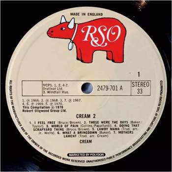 Cream: Cream Vol 2