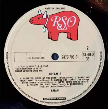 Cream: Cream Vol 2