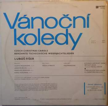 Luboš Fišer: Vánoční Koledy (Czech Christmas Carols)