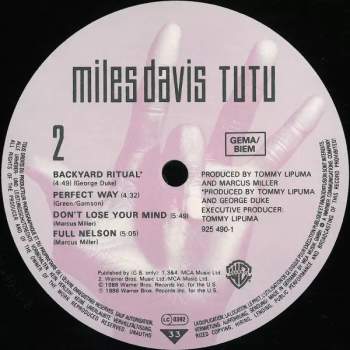 Miles Davis: Tutu