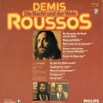 Demis Roussos: Die Nacht Und Der Wein