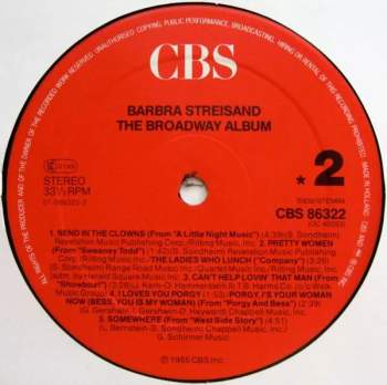 Barbra Streisand: The Broadway Album