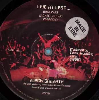 Black Sabbath: Live At Last