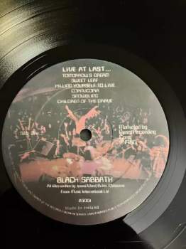 Black Sabbath: Live At Last