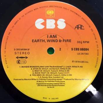 Wind & Fire Earth: I Am