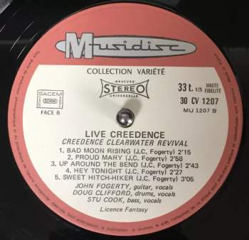Creedence Clearwater Revival: Live Creedence