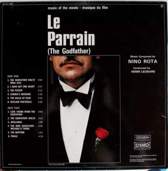 Nino Rota: Le Parrain (The Godfather) (Musique Du Film - Music Of The Movie)