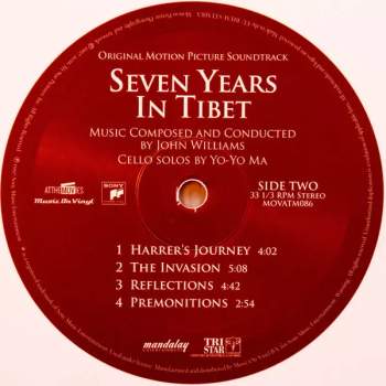 John Williams: Seven Years In Tibet (Original Motion Picture Soundtrack) CLR | NUM