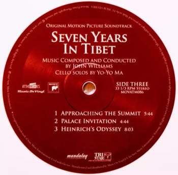 John Williams: Seven Years In Tibet (Original Motion Picture Soundtrack) CLR | NUM