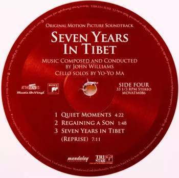 John Williams: Seven Years In Tibet (Original Motion Picture Soundtrack) CLR | NUM
