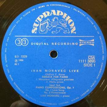 Ivan Moravec: Live