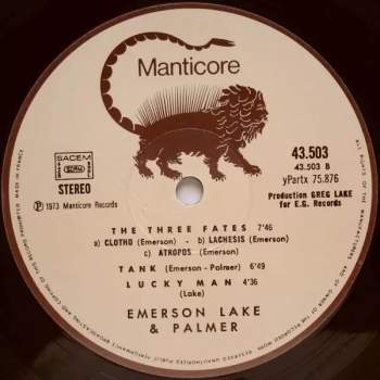 Lake & Palmer Emerson: Emerson Lake & Palmer