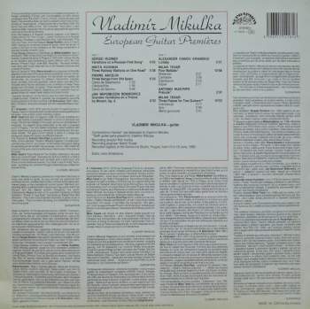 Vladimír Mikulka: European Guitar Premières