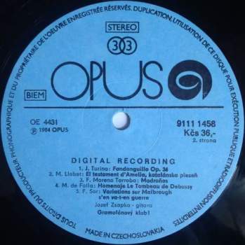 Jozef Zsapka: Famous Guitar Compositions