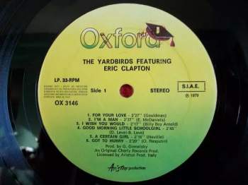 Eric Clapton: The Yardbirds Featuring Eric Clapton, Eric (Slow-Hand) Clapton