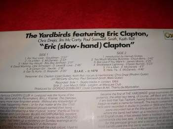 Eric Clapton: The Yardbirds Featuring Eric Clapton, Eric (Slow-Hand) Clapton