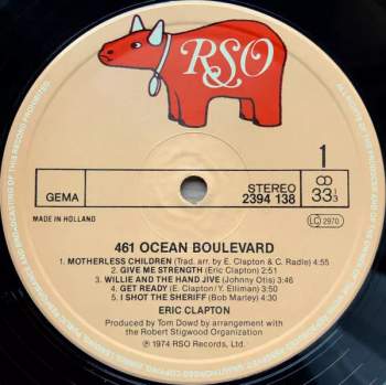 Eric Clapton: 461 Ocean Boulevard