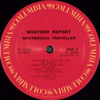 Weather Report: Mysterious Traveller